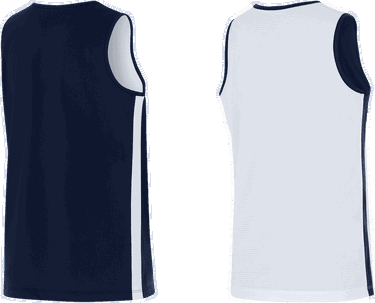 Фланелка Nike Team25 Basketball Reversible Kids' Jersey Тъмно синьо | a19920-451, 3