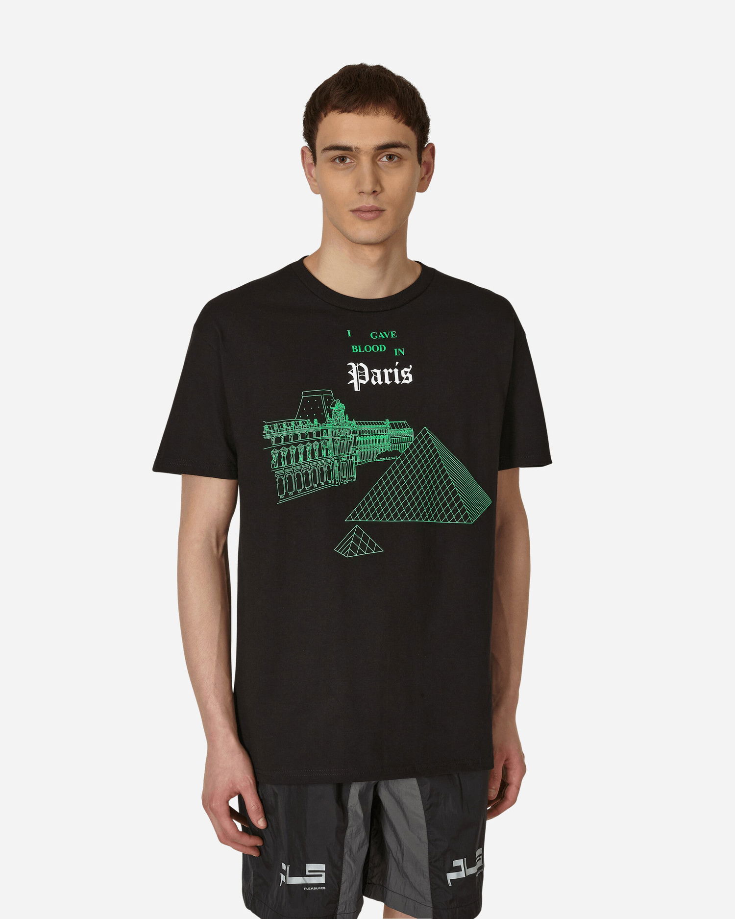 Тениска Pleasures Blood T-Shirt Черно | P23SP050 BLACK, 0