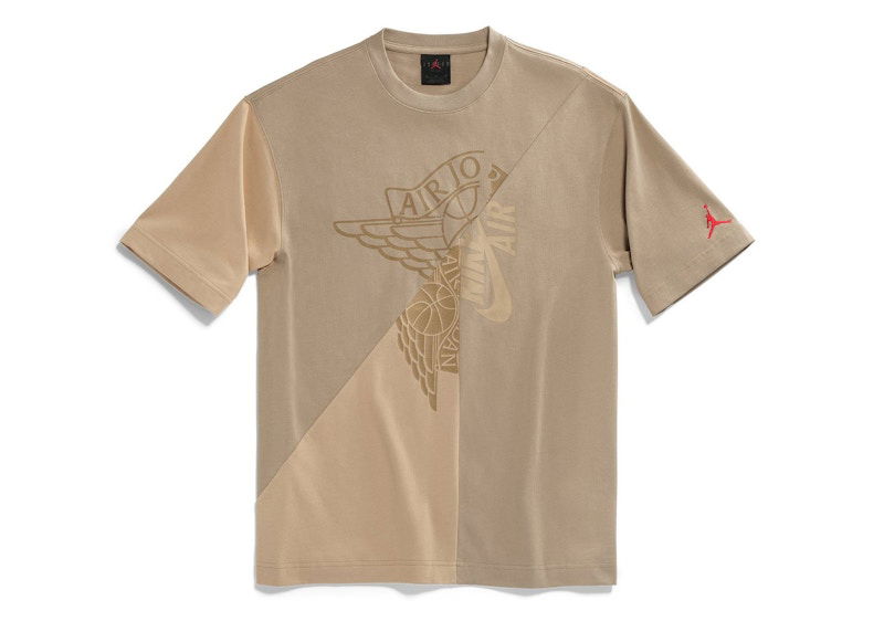 Тениска Jordan Travis Scott Short-Sleeve Top Бежово | CW3168-247, 1