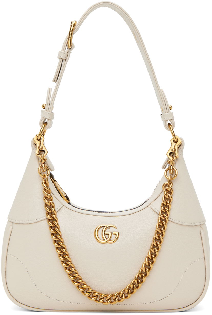 Чанта през рамо Gucci Aphrodite Small Shoulder Bag "Off-White" Бяло | 731817 AABE9