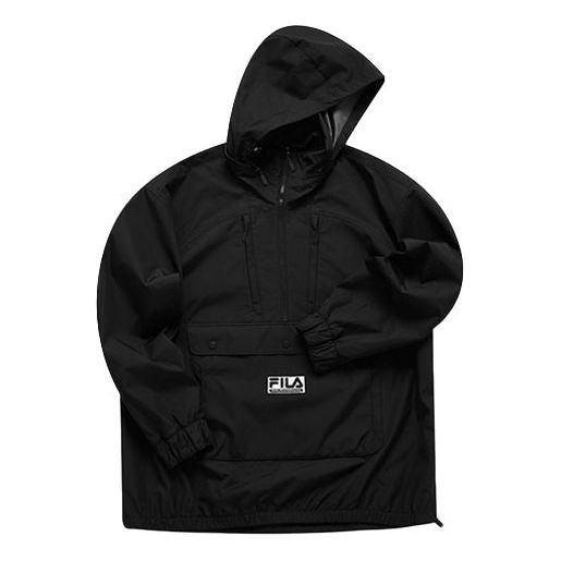 Ветровка FILA Fusion x White Mountaineering Half Zipper Pullover Jacket Черно | T11M117705F-BK, 0