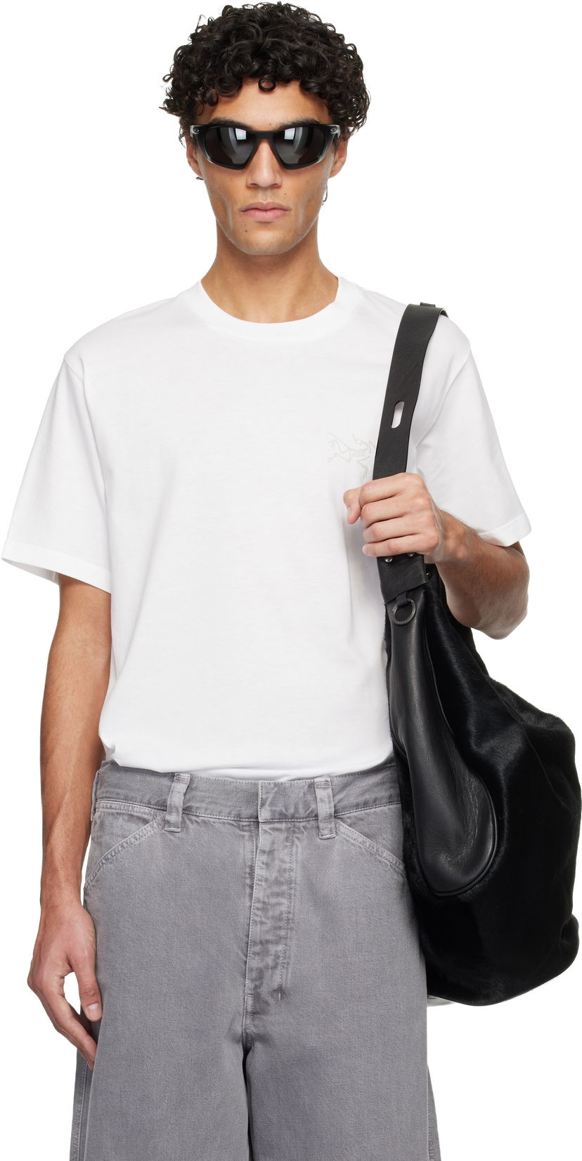 Тениска Arcteryx Kragg SL Cotton SS T-shirt Бяло | X000009533