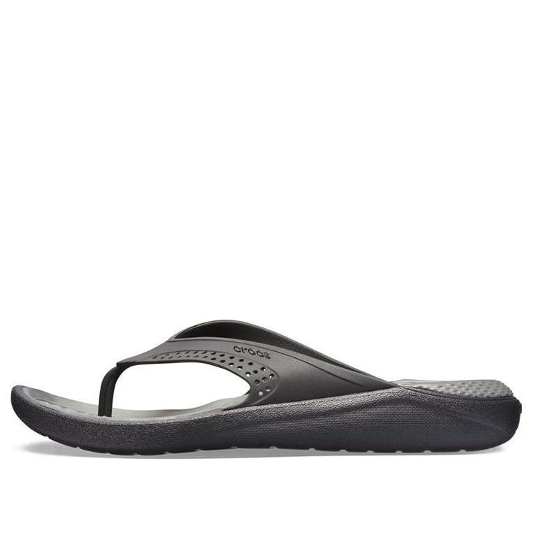Кецове и обувки Crocs LiteRide Minimalistic Beach Flip-Flops Черно | 205182-0DD