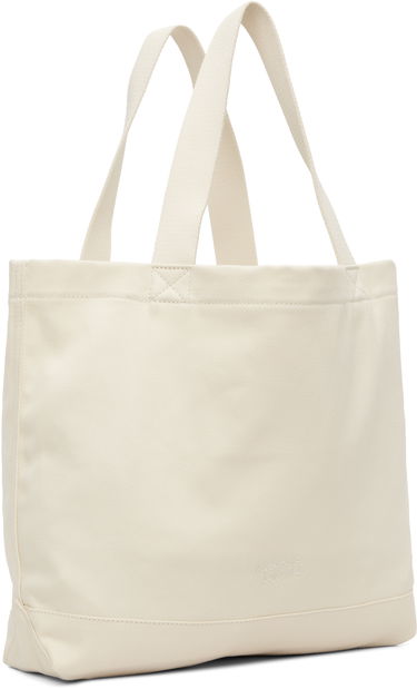 Голяма пазарска чанта MAISON KITSUNÉ Maison Kitsuné Double Fox Head Tote Bag Бяло | OW511CFWW0096, 2