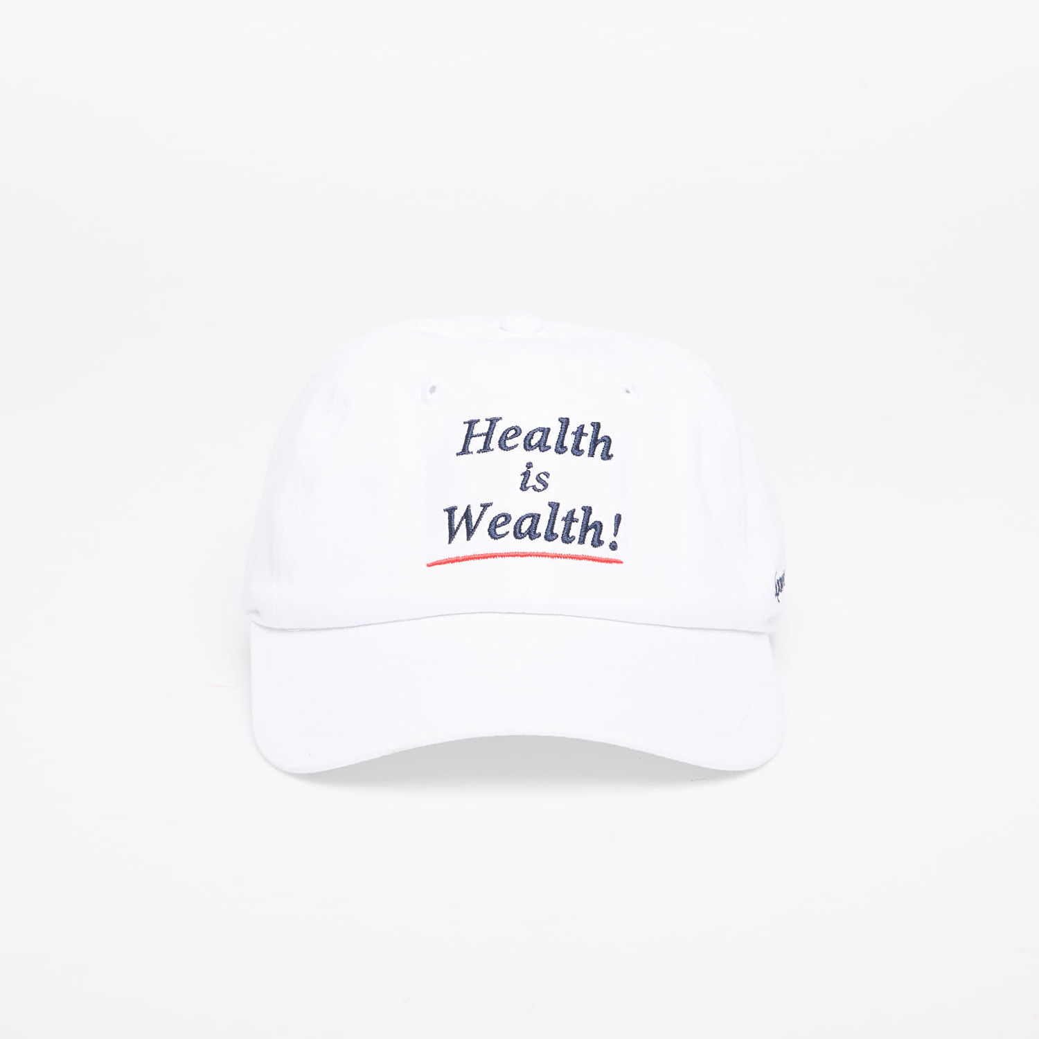 Шапка Sporty & Rich Sporty & Rich Health is Wealth Hat Бяло | AC040602006WH01, 0