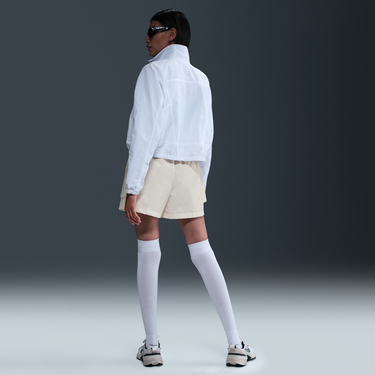 Ветровка Nike Sportswear Essential Woven High-Waisted Cargo Shorts Бяло | HM6982-133, 2