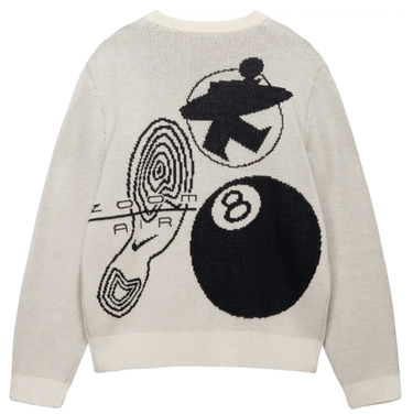 Пуловер Nike Stussy x Knit Sweater Тюркоазено | DR2893238 NATU, 1