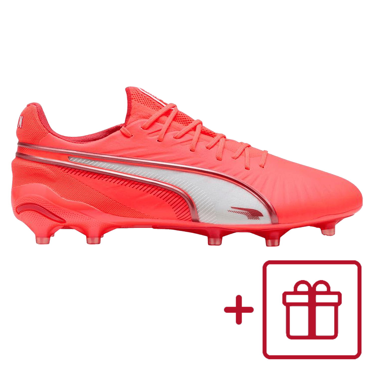 Кецове и обувки Puma KING ULTIMATE FG/AG Червено | 108303-01, 0