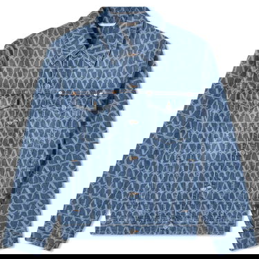 Риза Valentino Men's Icon Denim Jacket Blue Синьо | 4V3DC03E9WE-558, 0