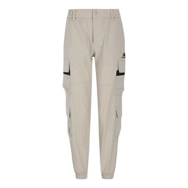 Карго панталони New Balance Workout Cargo Pants Бежово | NTA6N083-BEI