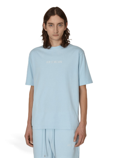 Тениска Jordan Wordmark T-Shirt Синьо | DV6465-411