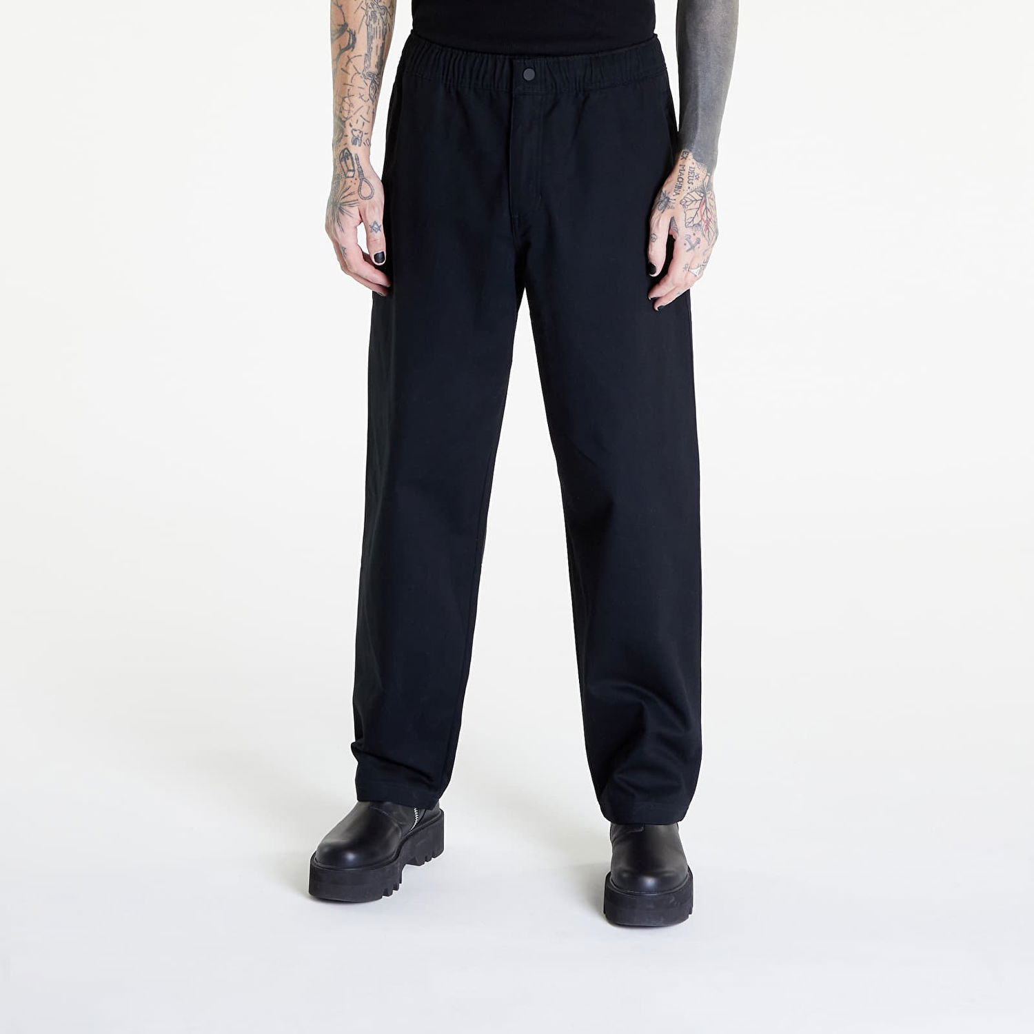 Панталони adidas Originals Adicolor Contempo Chino Черно | HK2869, 0