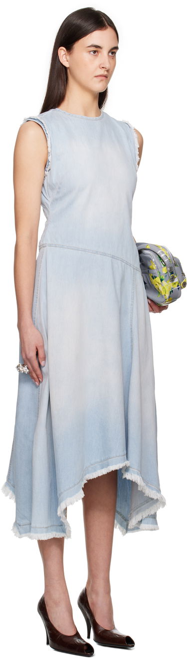 Pокля Acne Studios Acne Studios Sleeveless Midi Dress Синьо | A20806-, 1