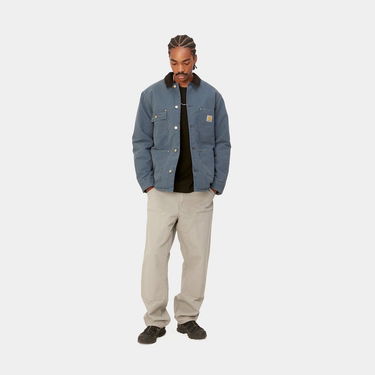 Палта Carhartt WIP OG Chore Coat "Ore / Black aged canvas" Тъмно синьо | I027357_1QF_3K, 1