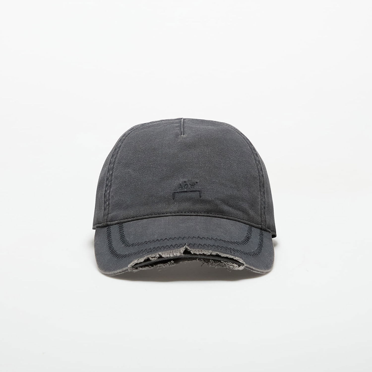 Шапка с козирка A-COLD-WALL* A-COLD-WALL* Distressed Cap Черно | ACWUA220 Black, 0