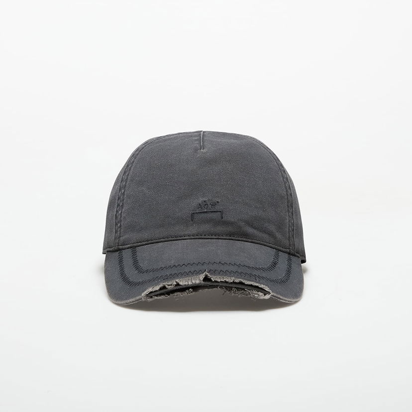Шапка с козирка A-COLD-WALL* A-COLD-WALL* Distressed Cap Черно | ACWUA220 Black