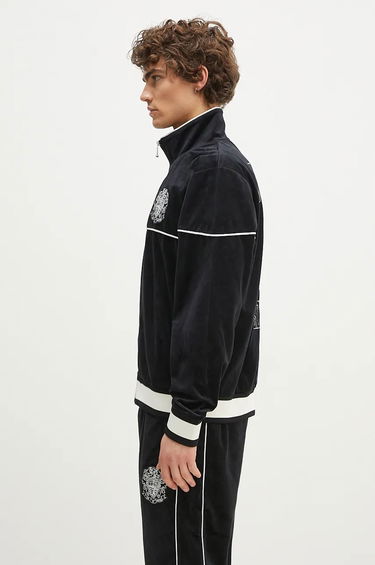 Суитчър BILLIONAIRE BOYS CLUB Velour Track Top With Application Черно | B24342, 1