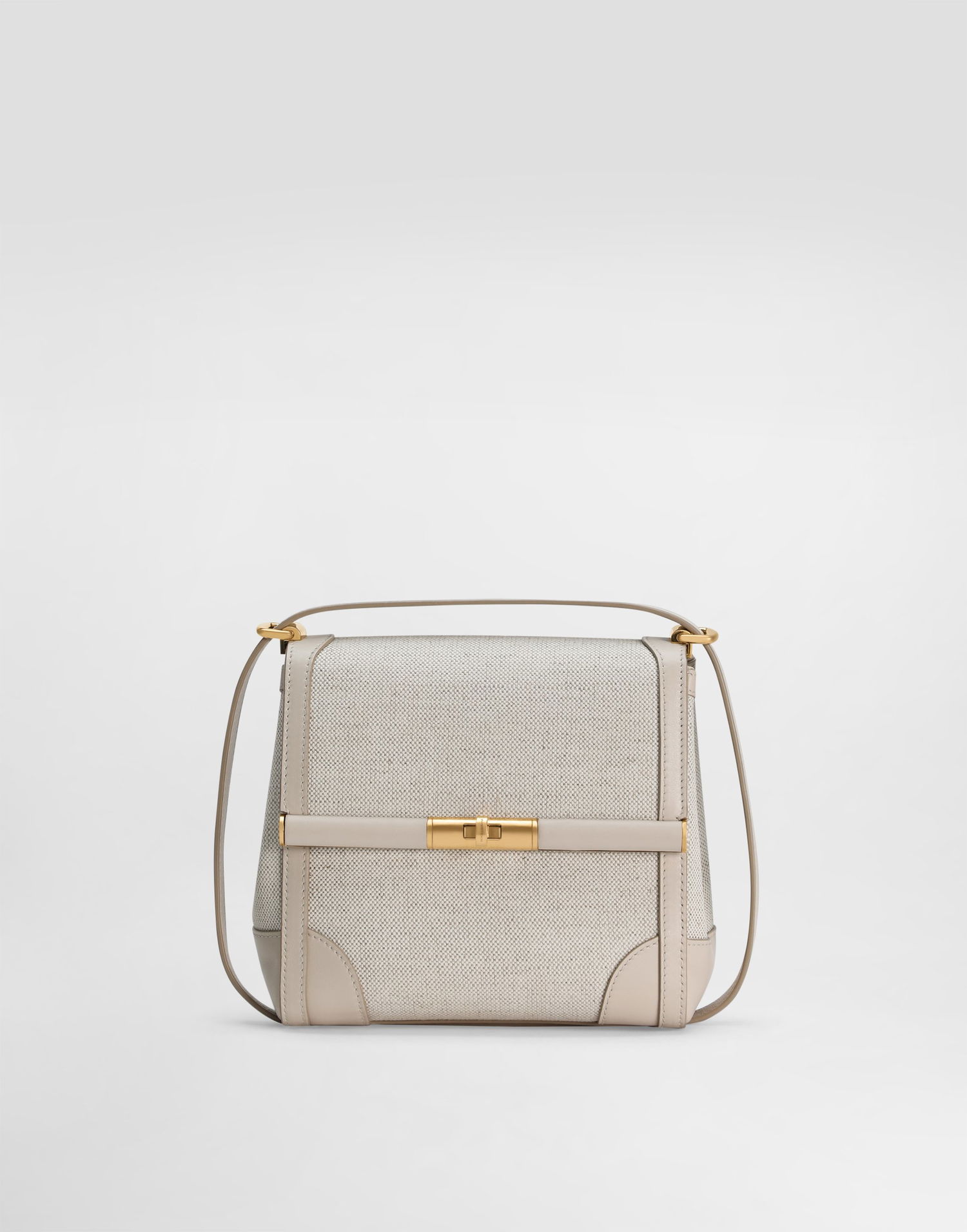 Чанта през рамо Dolce & Gabbana Dolce & Gabbana Marlene Fabric and Calfskin Shoulder/Crossbody Bag Бежово | BB7726A9AC88M043, 0