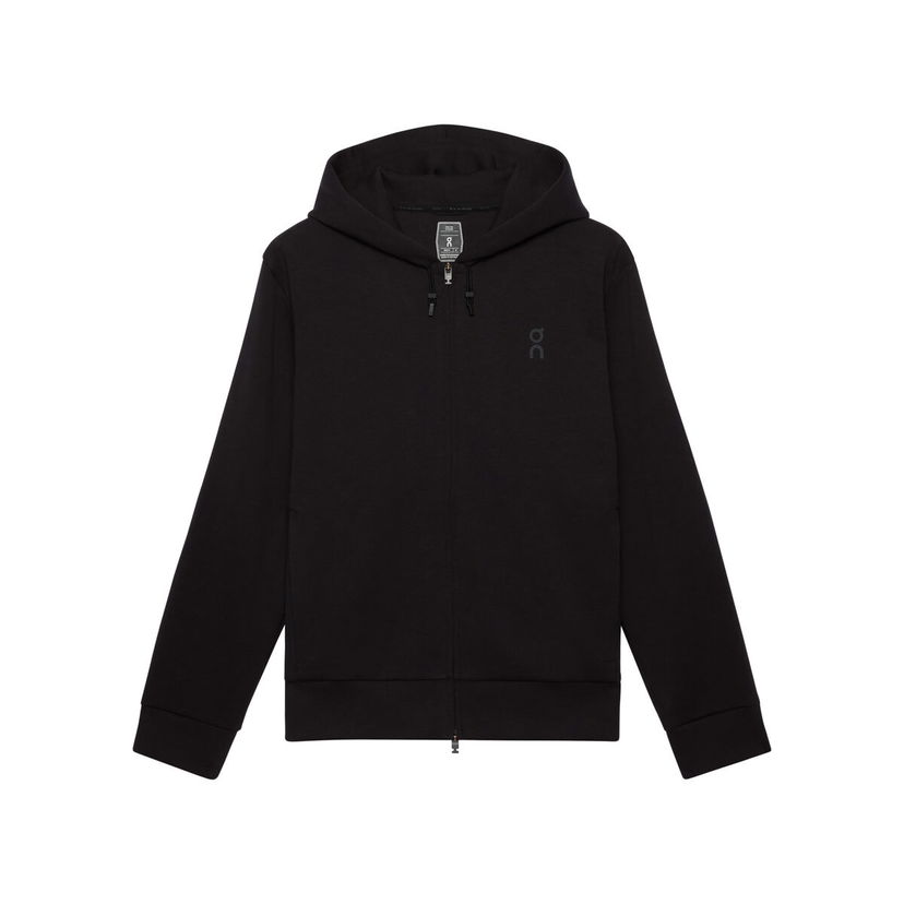 Суитчър On Running Focus Tech Zip Hoodie Черно | 1MF30300553