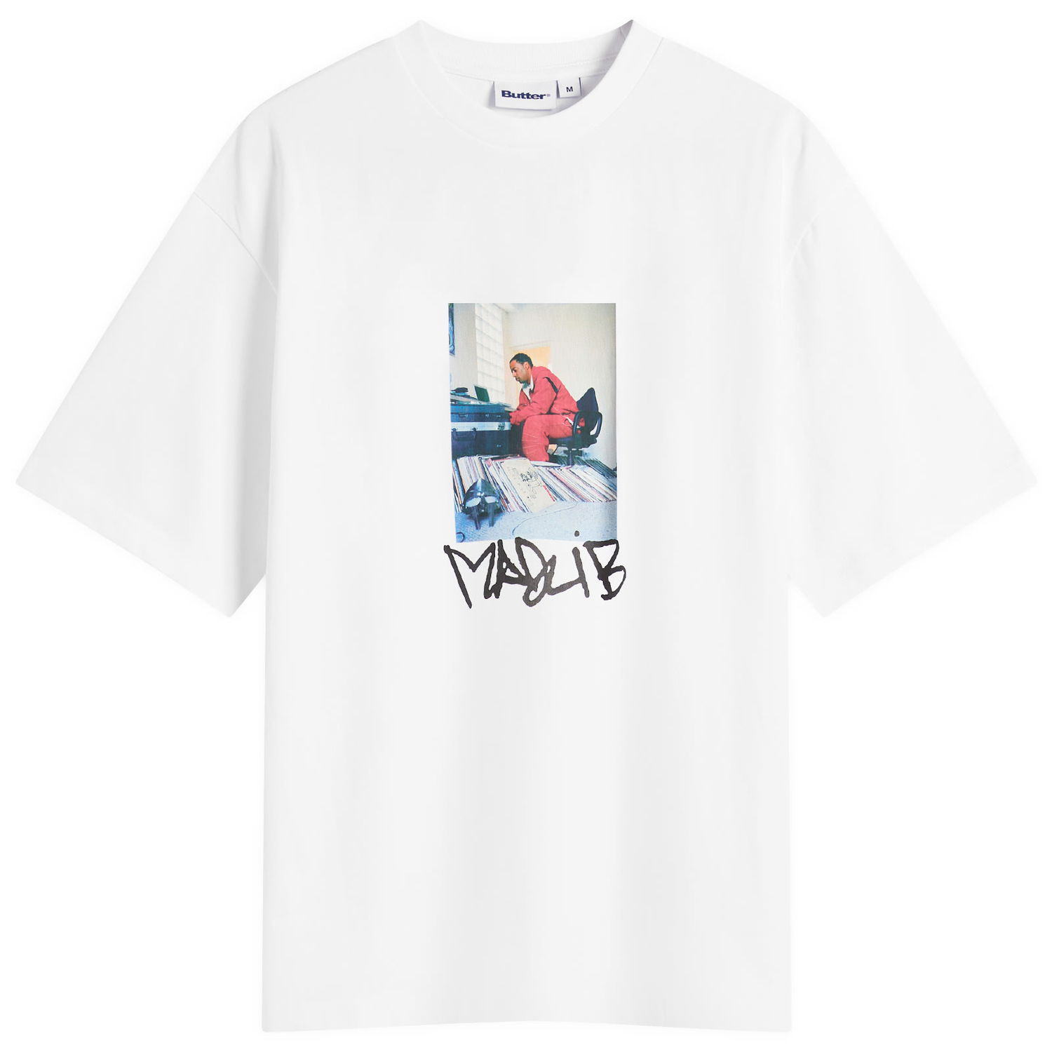 Тениска Butter Goods Madlib Bomb Shelter Photo Print Graphic T-Shirt Бяло | BGMAD100-WHT, 1