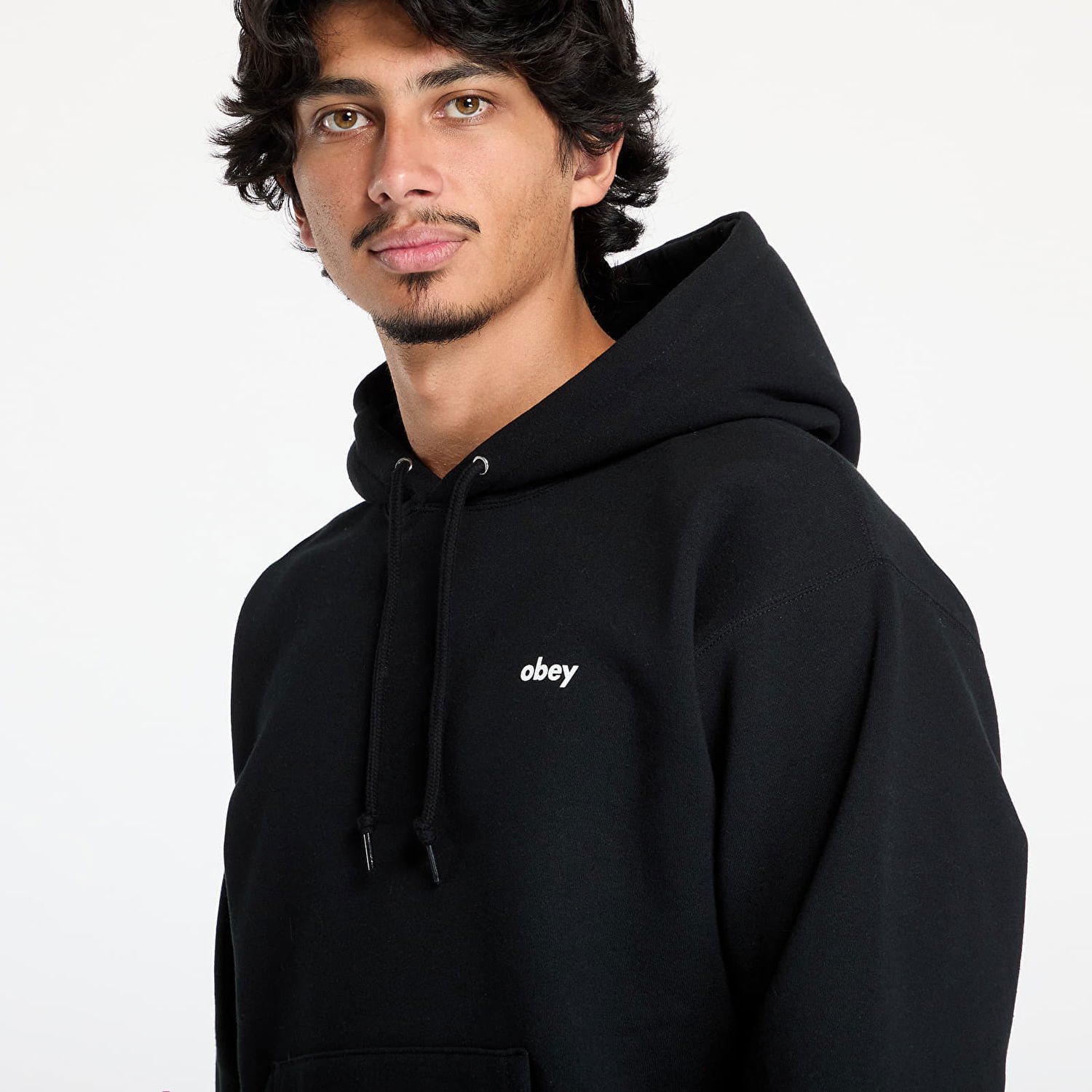 Суитчър OBEY Dalmation Hoodie Black Черно | 112843923-BLK, 1