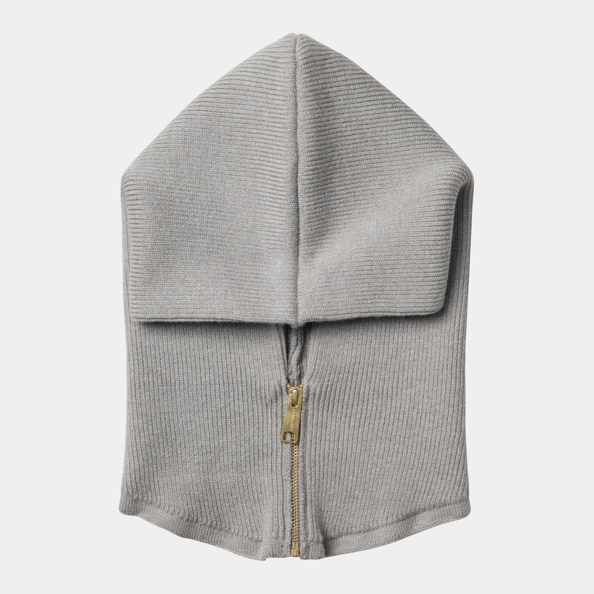 Кепки и шапки Carhartt WIP Ribbed Knit Balaclava with Zipper Сиво | A252036_2, 1