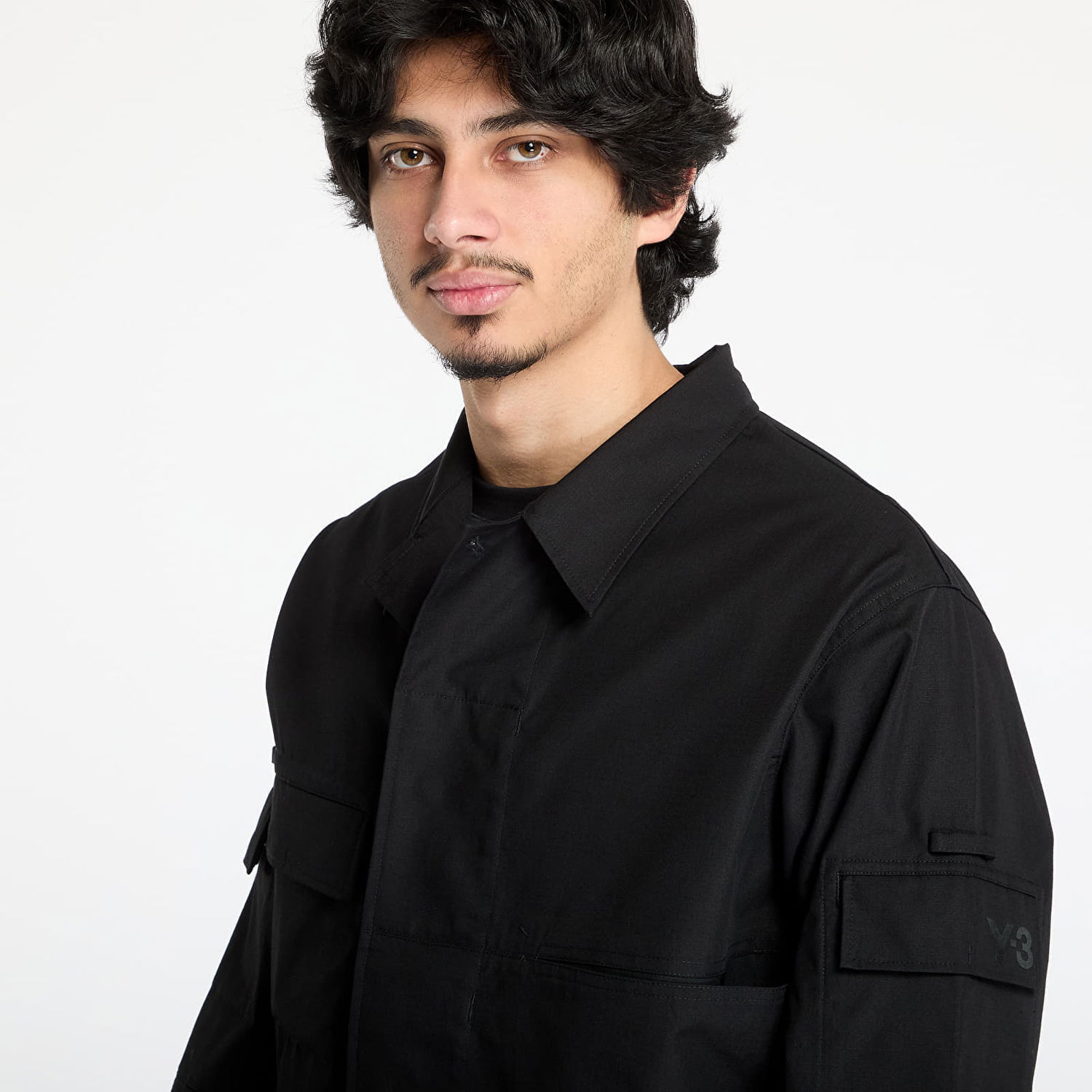 Яке Y-3 Y-3 Field Shirt Jacket Черно | JI7083, 1