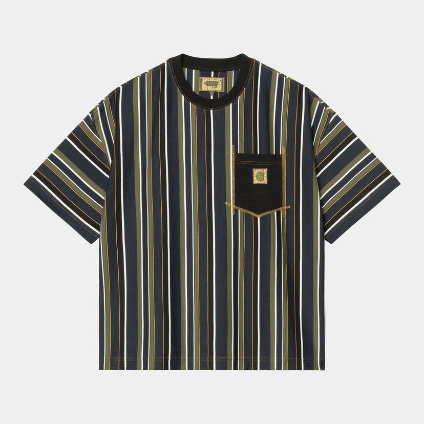 Тениска Carhartt WIP Nicholas Daley Stripes T-Shirt Многоцветен | I035274_6