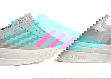 Кецове и обувки adidas Originals Gazelle Bold Flash Aqua Lucid Pink W Тюркоазено | ID7026, 0