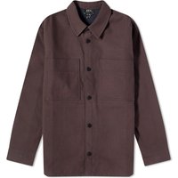 Яке A.P.C. Tibor Check Work Jacket Тъмно синьо | COGEH-H02847-IAK, 1