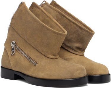 Кецове и обувки JW Anderson JW Anderson Biker Boots Кафяво | BT0101-LA0319, 3