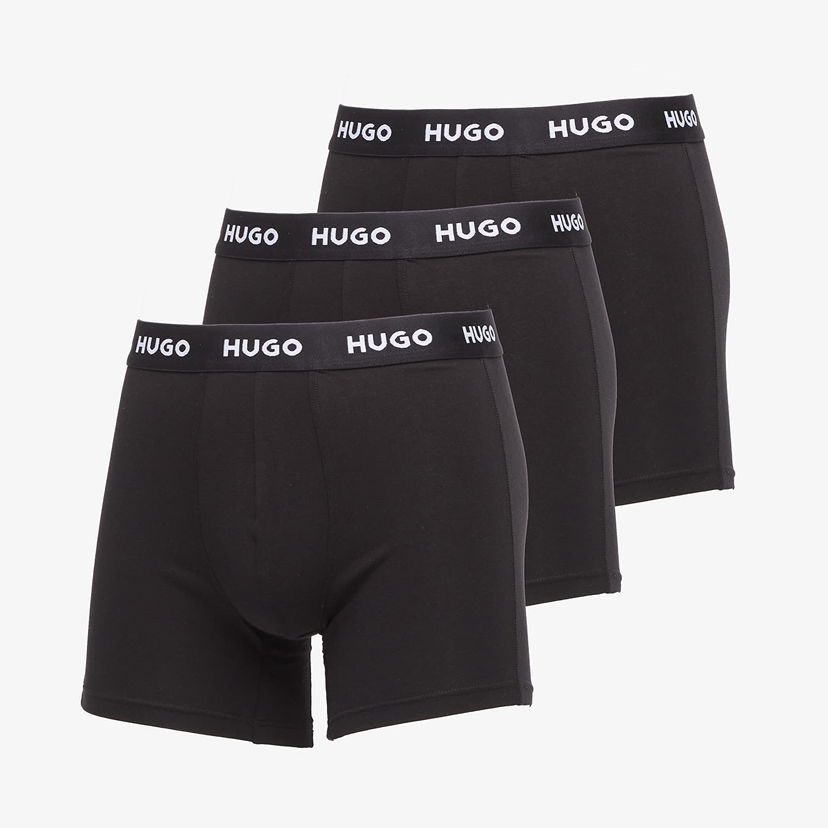 Боксерки BOSS Boxer Briefs 3-Pack Черно | 50532613-005