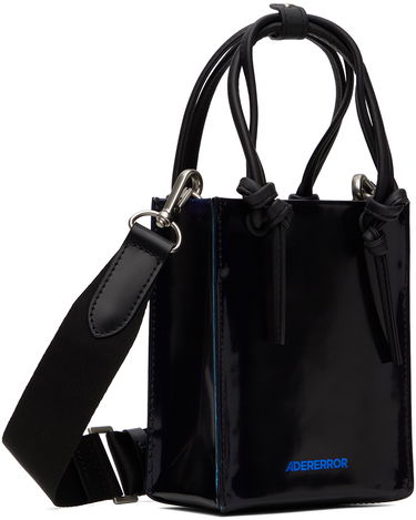 Голяма пазарска чанта ADER ERROR ADER error Knotted Tote Bag Черно | BN01SSBA2006BK, 1