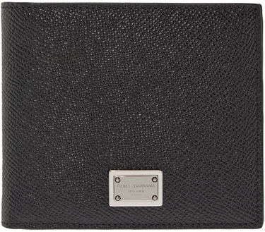 Портфейл Dolce & Gabbana Black Logo Tag Wallet Черно | BP1321AG219, 0