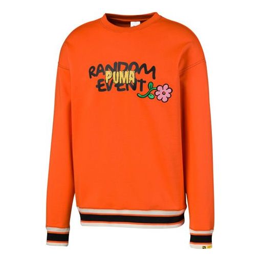Суитчър Puma Randomevent Graphic Crew Sweatshirt Оранжево
 | 59666340, 0