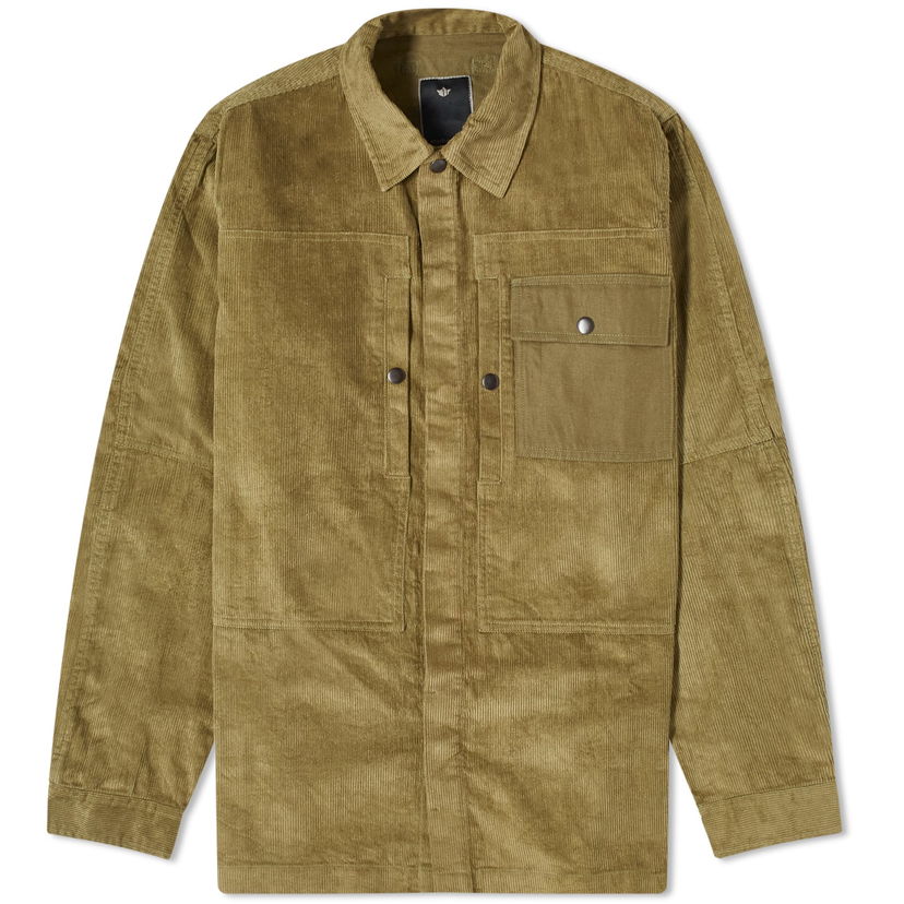 Яке Maharishi Hemp Cord Overshirt Зелено | 4566-OLV