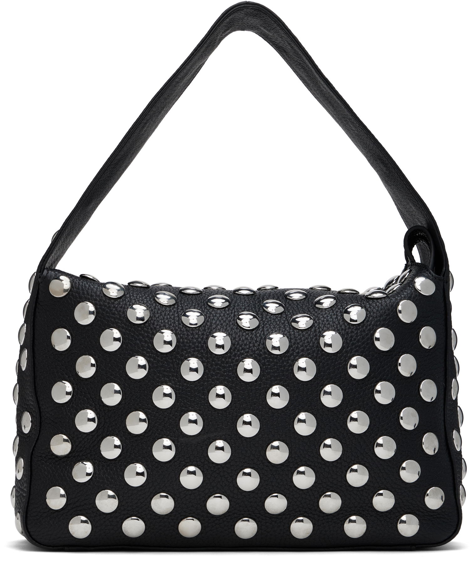 Дамска чанта Khaite KHAITE Elena Studded Shoulder Bag Черно | H2025-798, 0