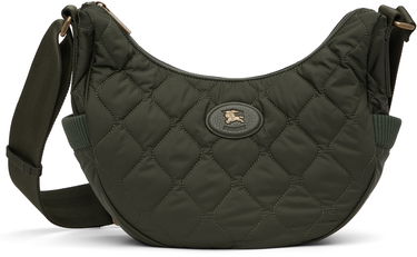 Чанта през рамо Burberry Burberry Clifton Horseshoe Crossbody Bag Зелено | 8111880, 0