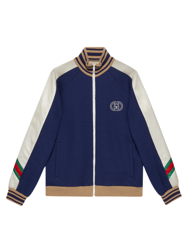 Яке Gucci Zip Jacket Тъмно синьо | 706418 XJET0 4030