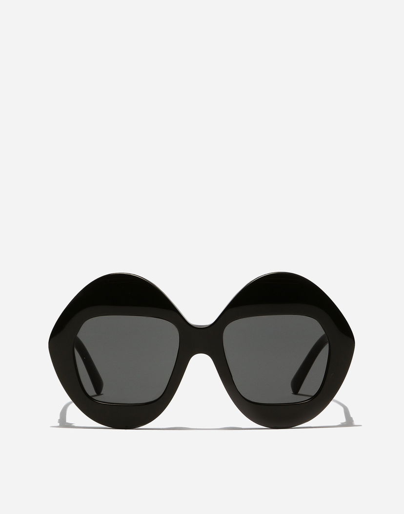 Слънчеви очила Dolce & Gabbana Italian Tailoring Acetate Oval Sunglasses Onesize Черно | VG4527VP1879V000