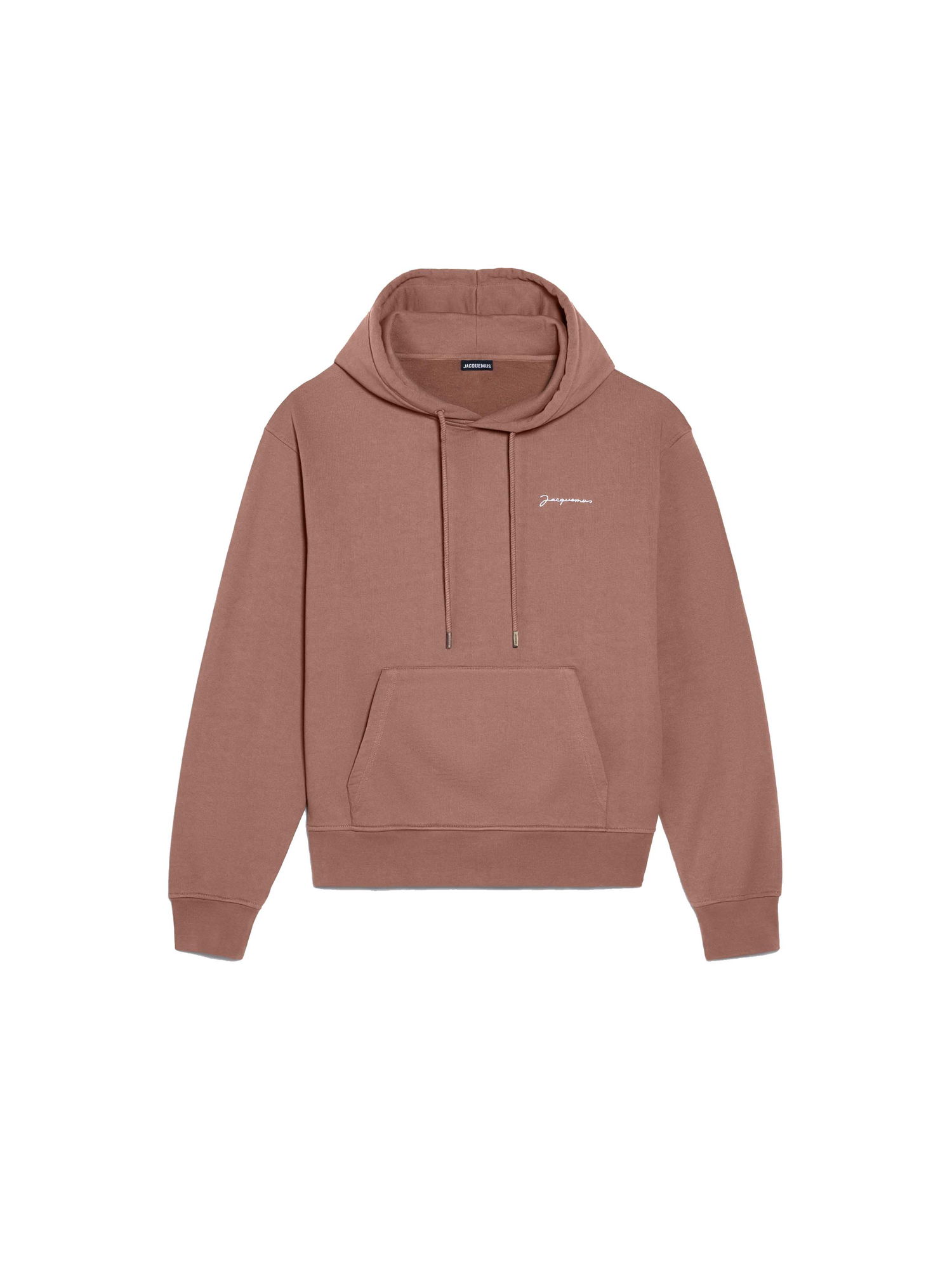 Суитчър Jacquemus Le Sweatshirt Brode Hoodie Кафяво | 226JS310-2120-851, 0