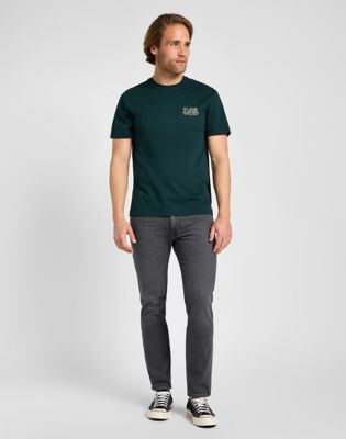 Тениска Lee Relaxed Logo Graphic Short Sve Tee Зелено | 112355720, 1