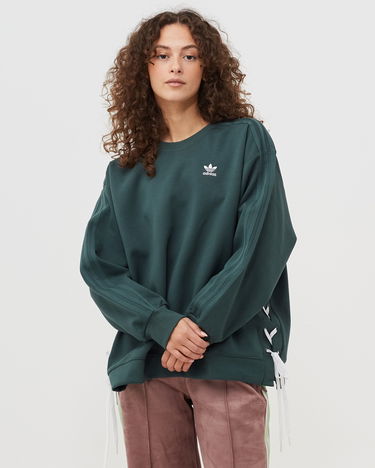 Суитчър adidas Originals Always Original Laced Crew Зелено | HK5056, 1