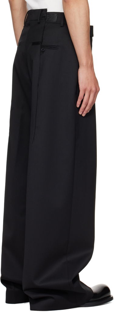 Панталони VETEMENTS Vetements Cut Baggy Tailored Trousers Черно | UH76TP350B, 2