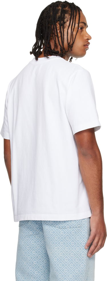 Тениска Casablanca Casablanca Ingredients Graphic Print T-Shirt Бяло | M-AW25-JTS-001-03, 4