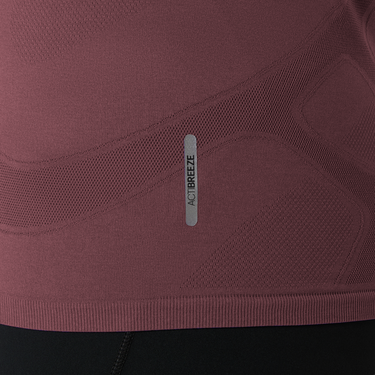 Тениска Asics Asics Road Seamless Long Sleeve Top Бургунди | 2012d290-600, 2