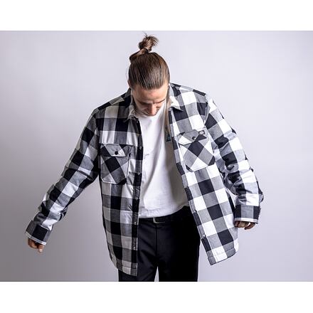 Риза Dickies Lined Sacramento BLK velikost M Бяло | DK0A4XGRBLK1, 0