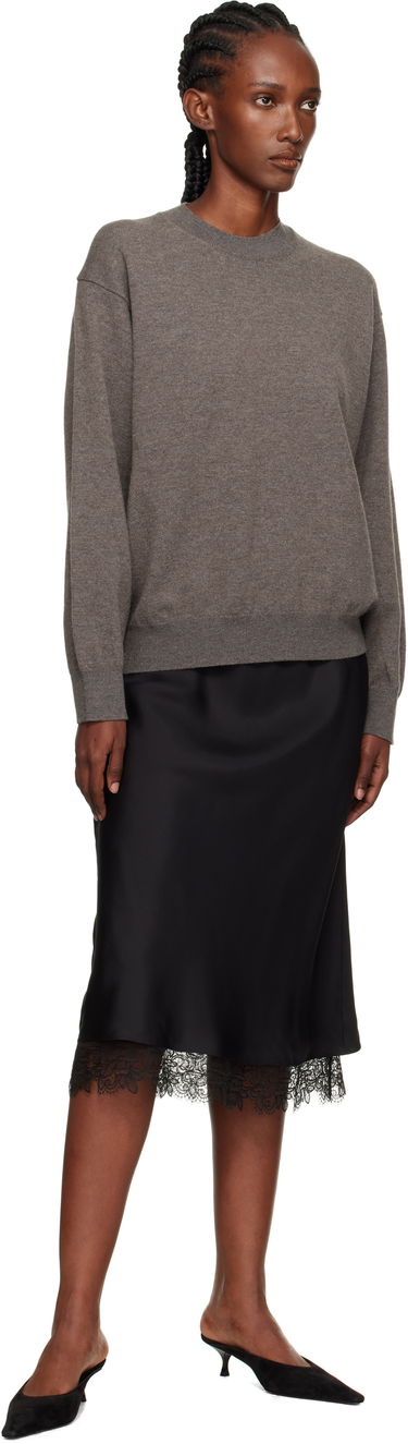 Пуловер Róhe Róhe Crew-Neck Sweater Сиво | 416-23-318, 4