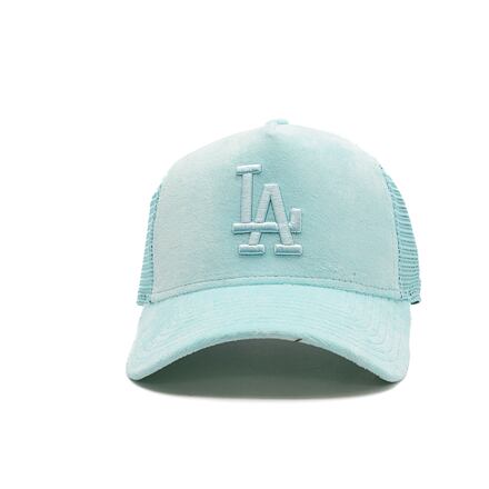 Шапка с козирка New Era New Era MLB Velour 9FORTY Trucker LA Dodgers Cap One Size (56-59 cm) Тюркоазено | 60595361, 1