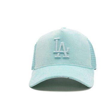Шапка с козирка New Era New Era MLB Velour 9FORTY Trucker LA Dodgers Cap One Size (56-59 cm) Тюркоазено | 60595361, 1